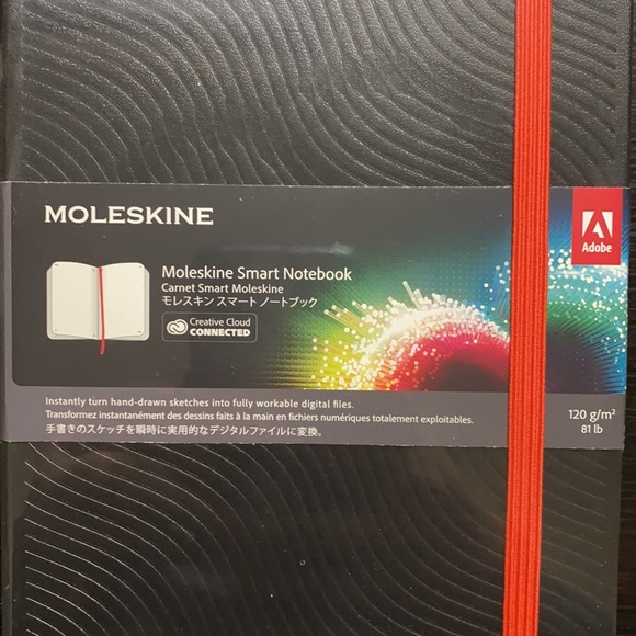 🚀NWT 🚀Moleskine Smart Notebook. Turn your drawing into digital files. - Picture 2 of 7